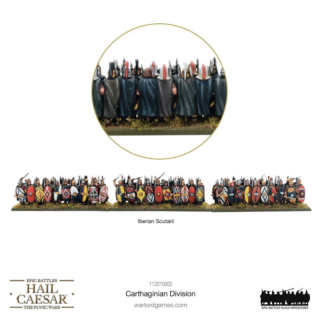 Epic Hail Caesar - Carthaginian Division 5
