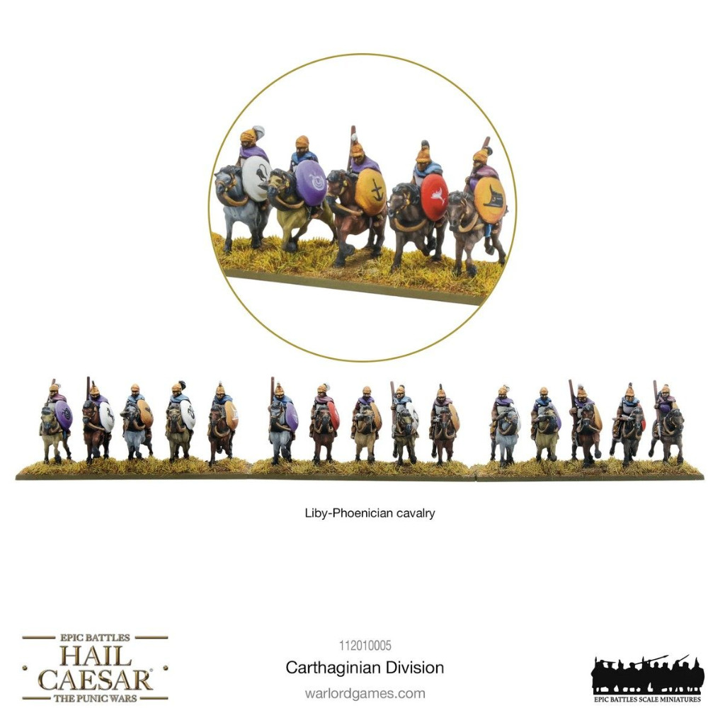 Epic Hail Caesar - Carthaginian Division 6