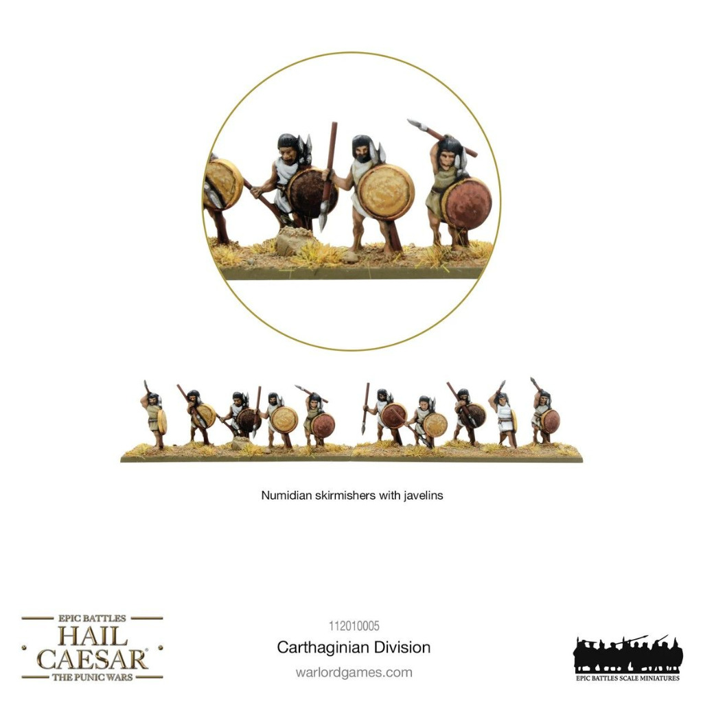 Epic Hail Caesar - Carthaginian Division 9