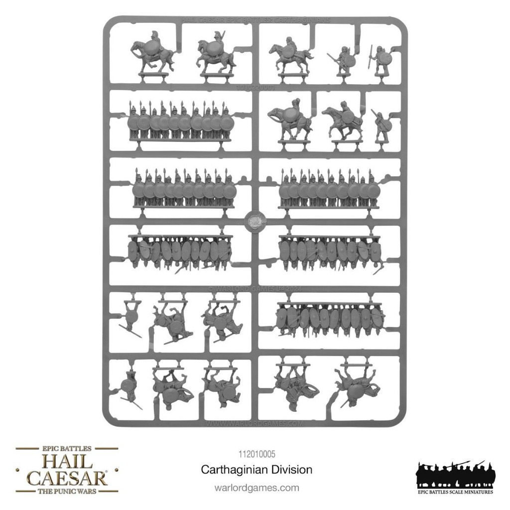 Epic Hail Caesar - Carthaginian Division 11