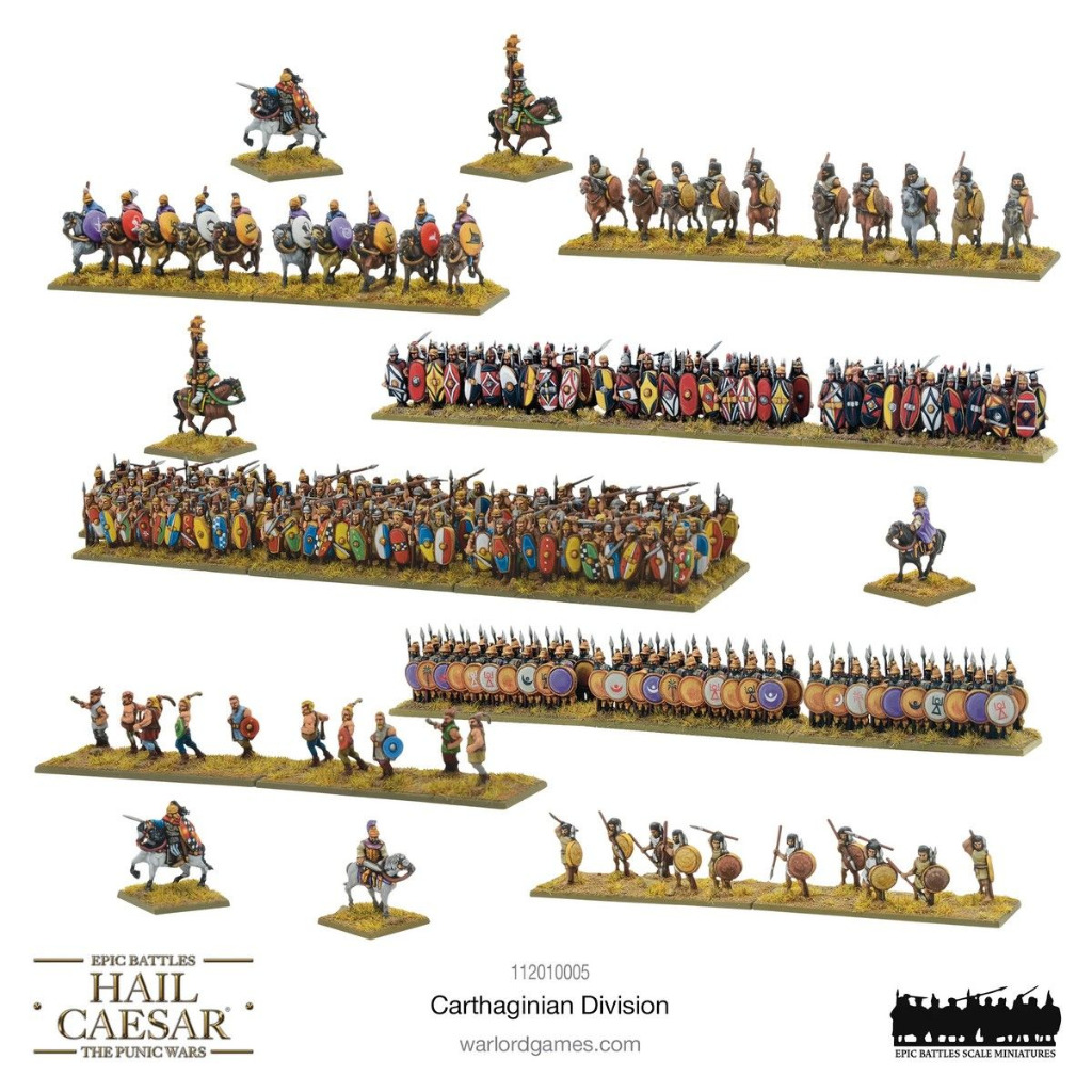 Epic Hail Caesar - Carthaginian Division 13