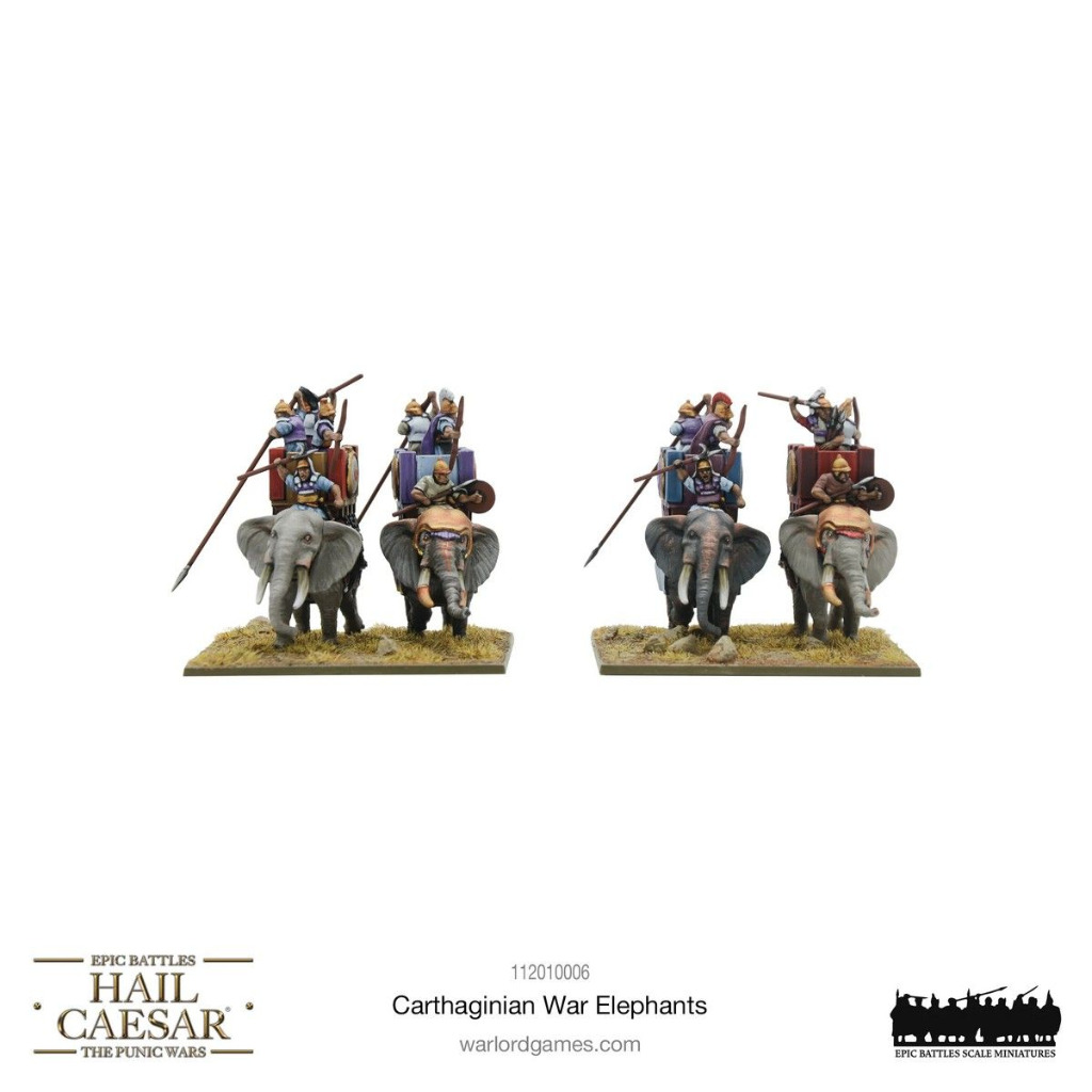 Epic Hail Caesar - Carthaginian War Elephants 6