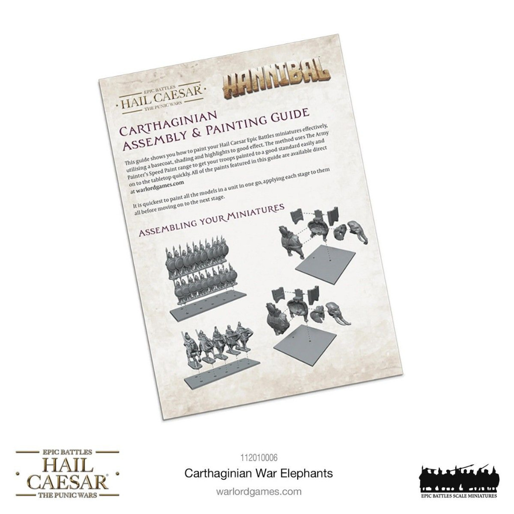 Epic Hail Caesar - Carthaginian War Elephants 9