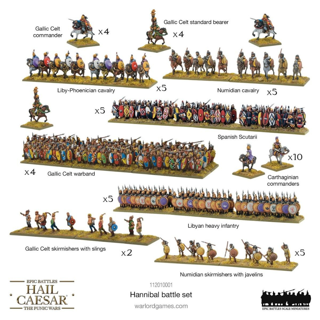 Epic Hail Caesar Hannibal Battle-Set 4