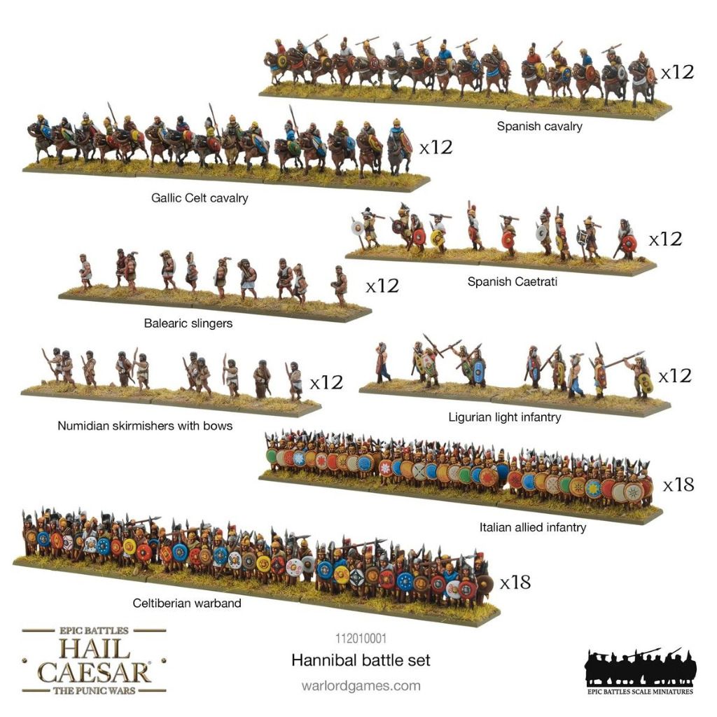 Epic Hail Caesar Hannibal Battle-Set 6