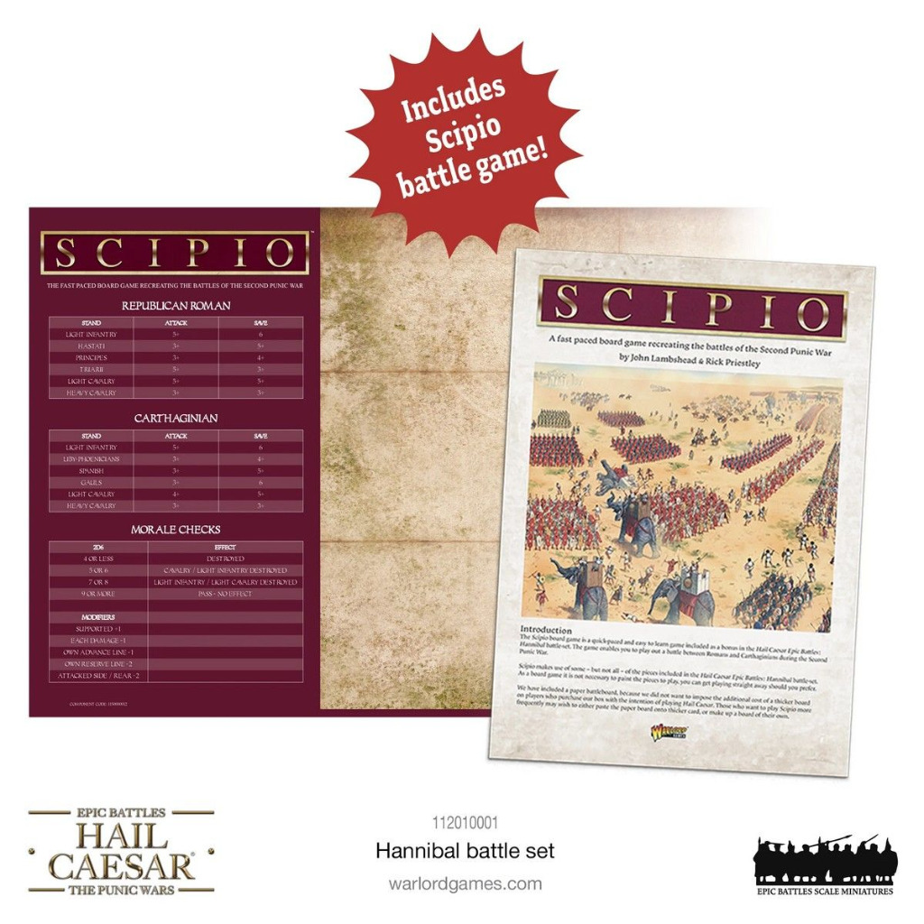 Epic Hail Caesar Hannibal Battle-Set 11