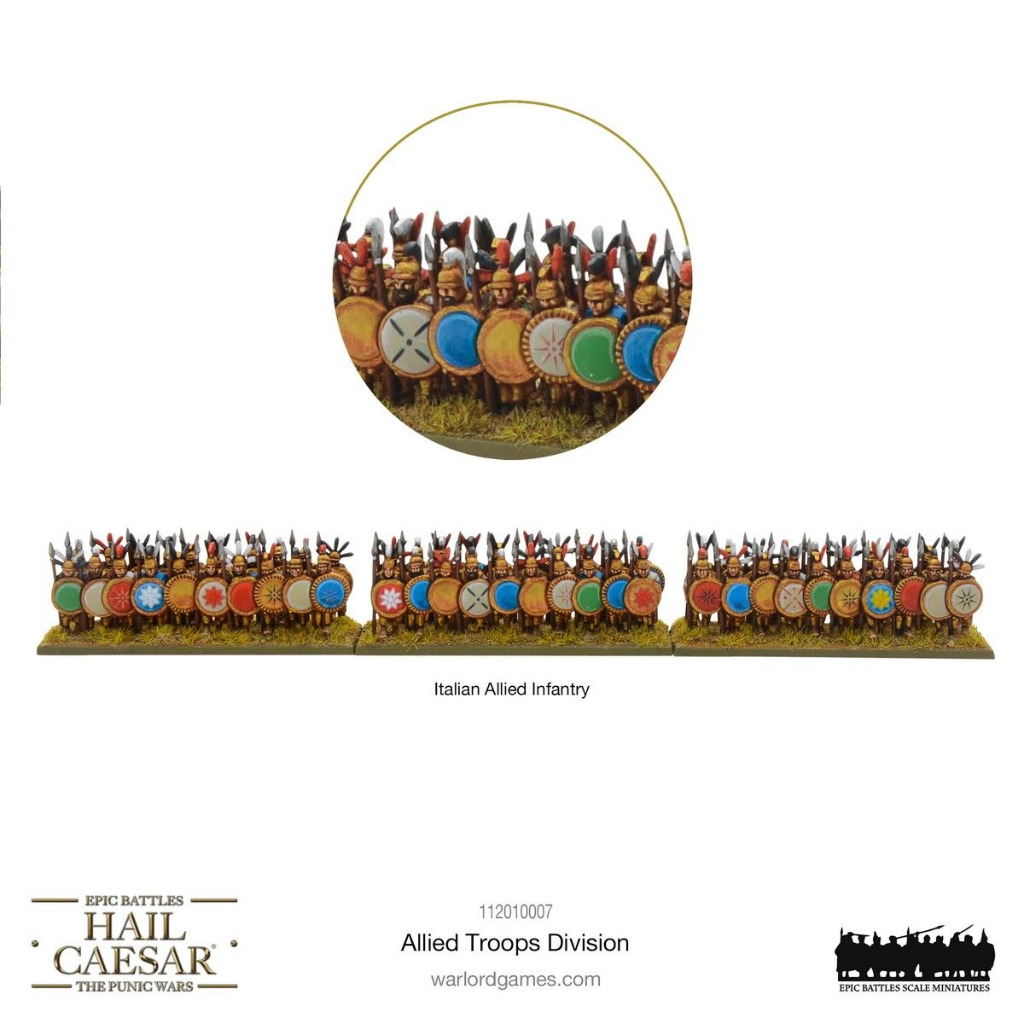 Epic Hail Caesar - Allied Troops Division 4