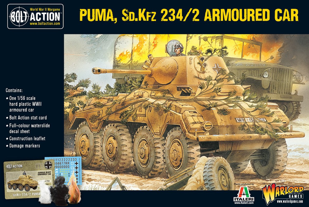 German Puma Sd.Kfz 234/2 Armoured Car 1