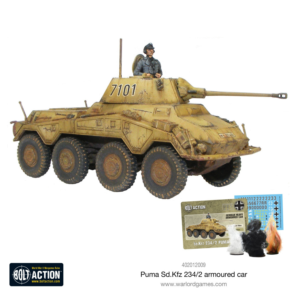 German Puma Sd.Kfz 234/2 Armoured Car 2