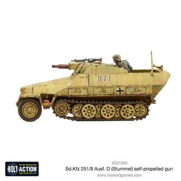 German Sd.Kfz 251/9 Ausf D Half Track "Stummel" 6