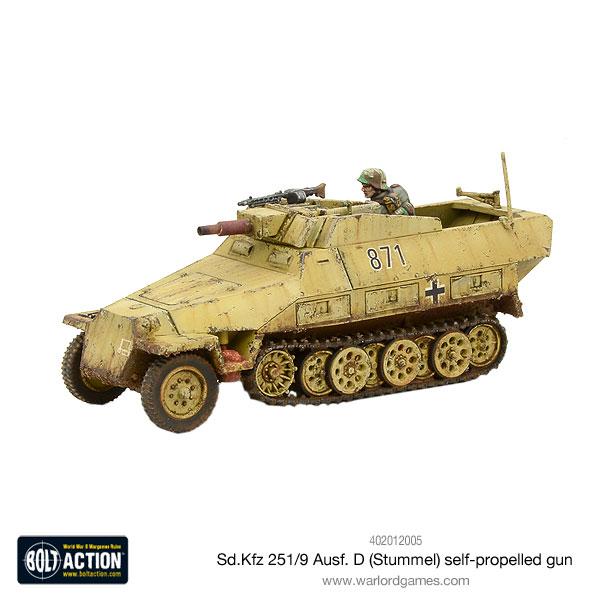 German Sd.Kfz 251/9 Ausf D Half Track "Stummel" 7