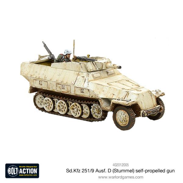 German Sd.Kfz 251/9 Ausf D Half Track "Stummel" 8