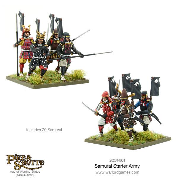 Pike & Shotte - Samurai Starter Army 3