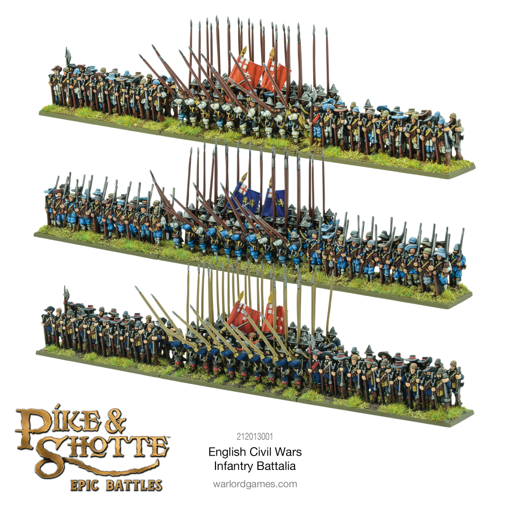Epic Pike & Shotte - English Civil Wars Infantry Battalia 2