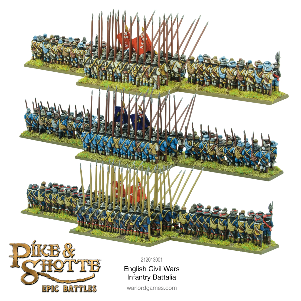 Epic Pike & Shotte - English Civil Wars Infantry Battalia 3