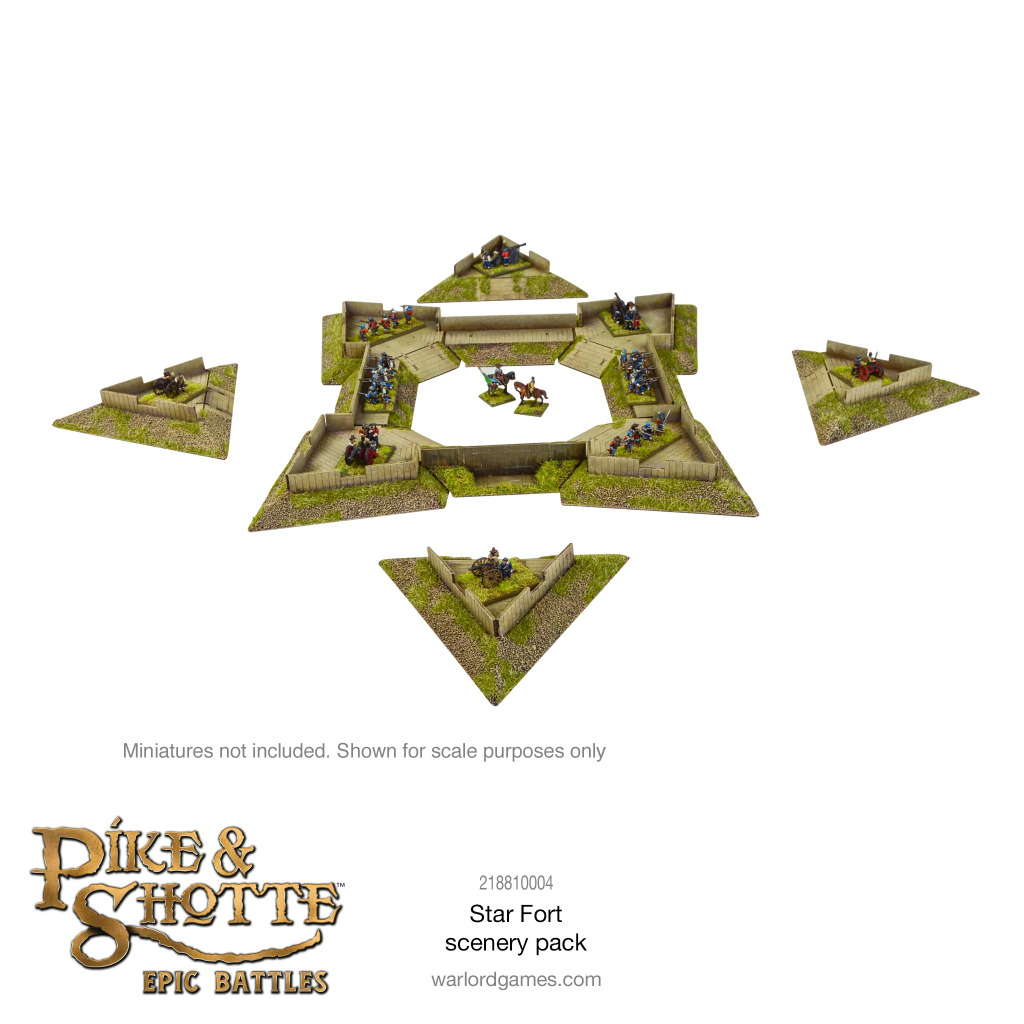 Epic Pike & Shotte - Star Fort Scenery Pack 3