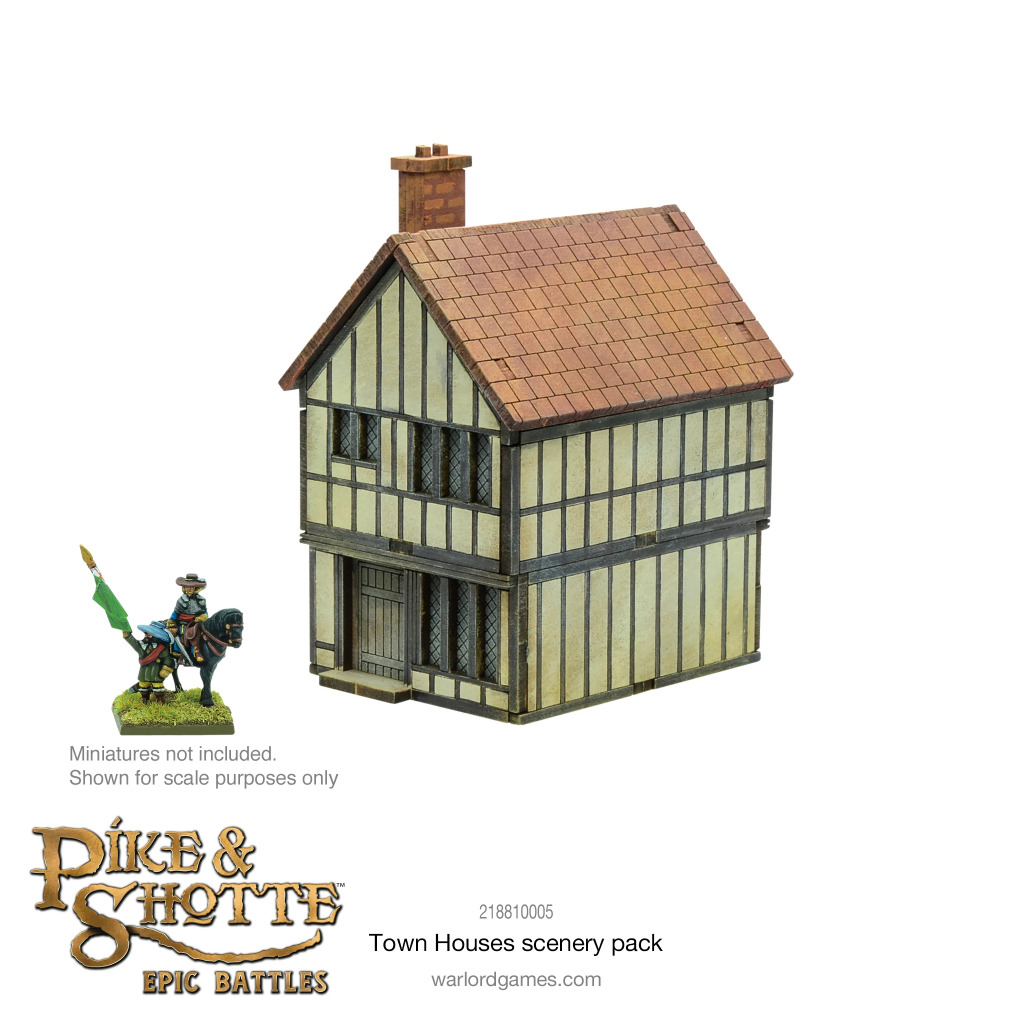 Epic Pike & Shotte - Town Houses Scenery Pack 3