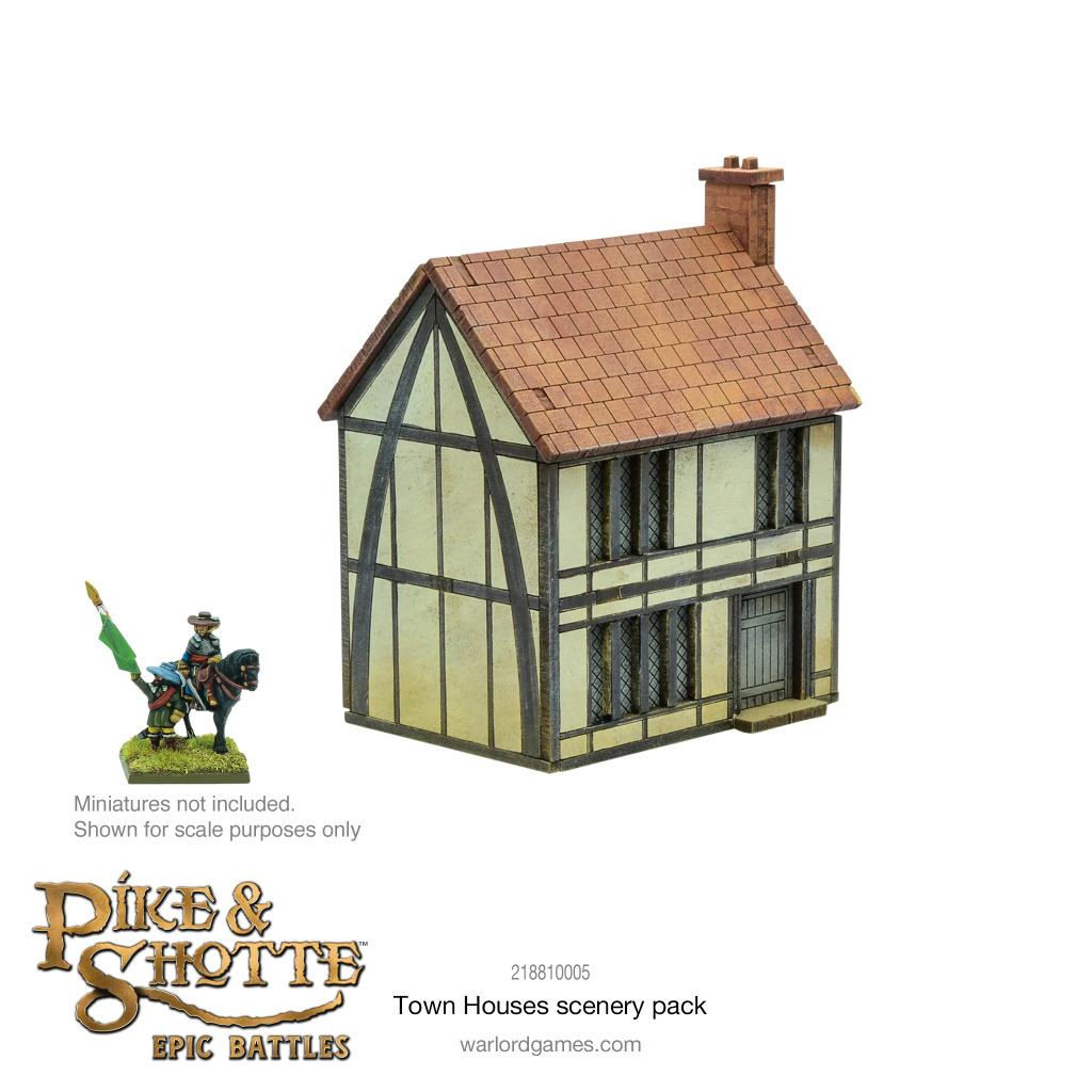 Epic Pike & Shotte - Town Houses Scenery Pack 4