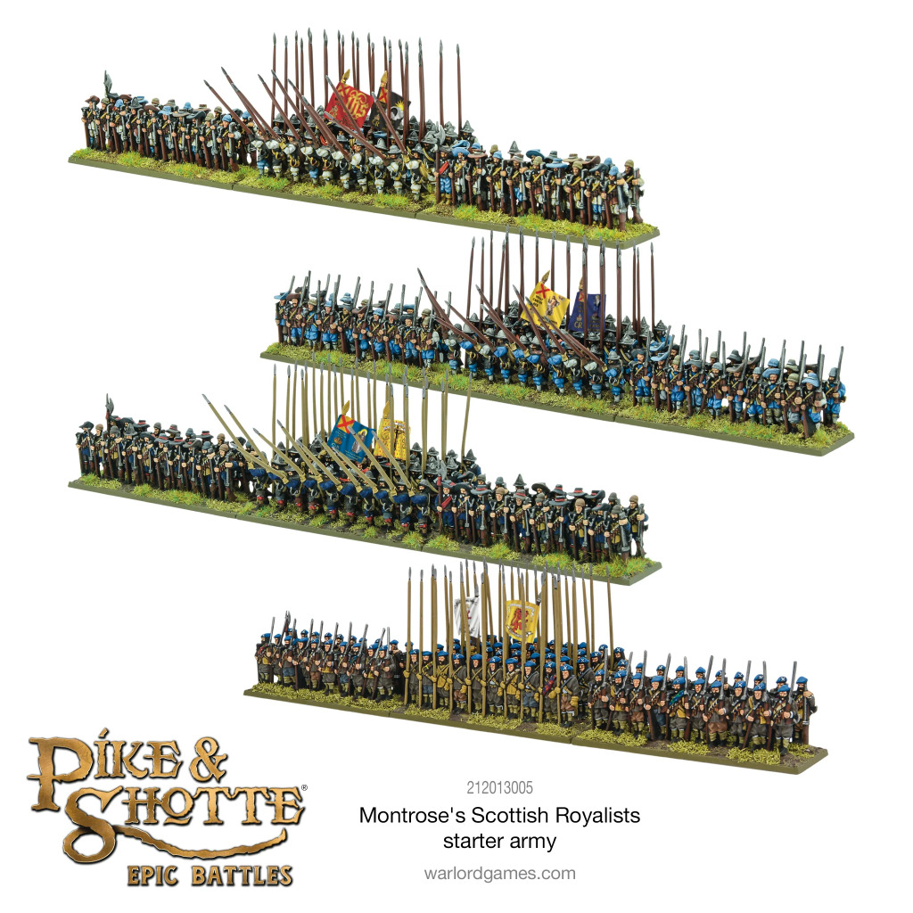 Epic Pike & Shotte - Montrose's Scottish Royalists Starter Army 2
