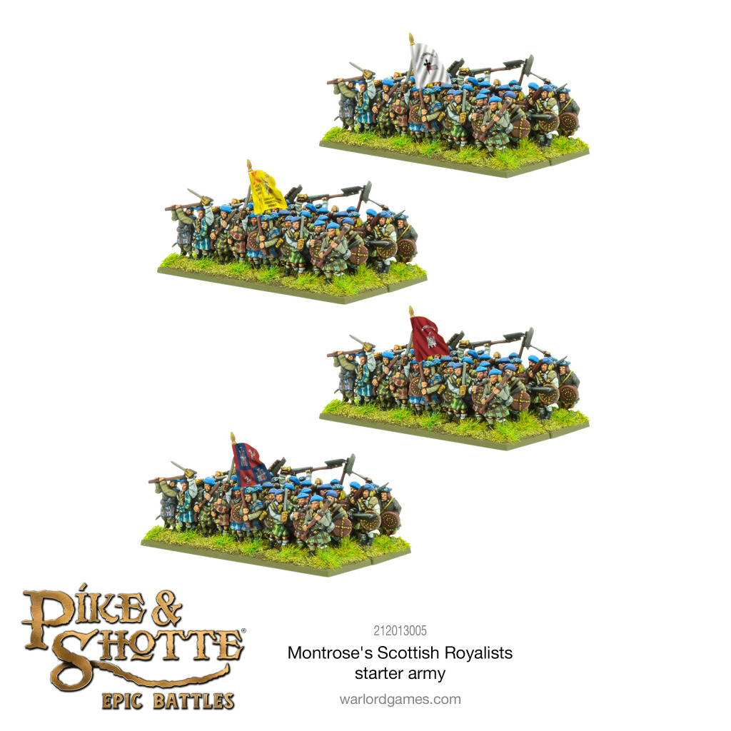Epic Pike & Shotte - Montrose's Scottish Royalists Starter Army 3