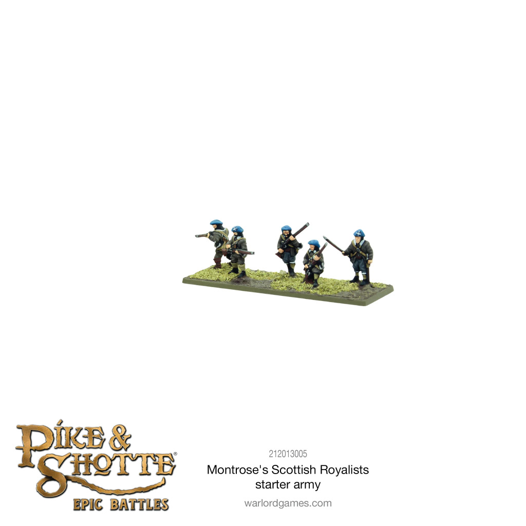 Epic Pike & Shotte - Montrose's Scottish Royalists Starter Army 6