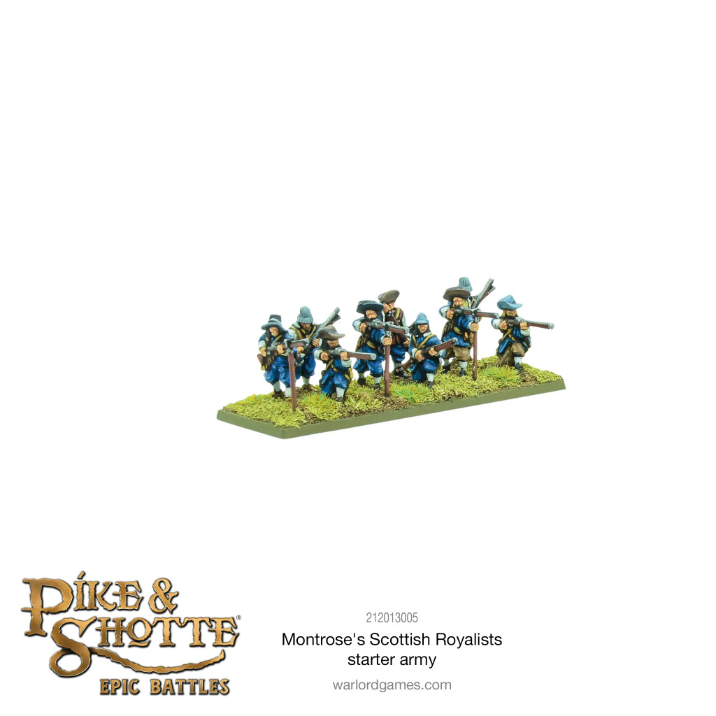 Epic Pike & Shotte - Montrose's Scottish Royalists Starter Army 9