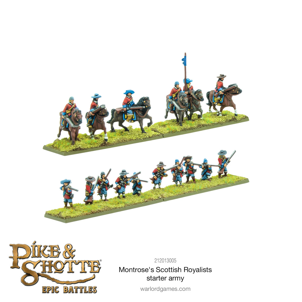 Epic Pike & Shotte - Montrose's Scottish Royalists Starter Army 10