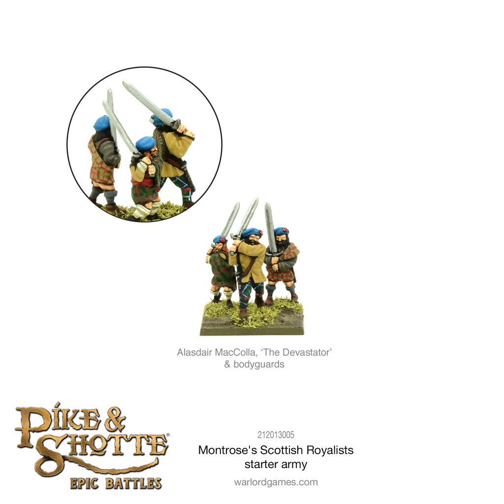 Epic Pike & Shotte - Montrose's Scottish Royalists Starter Army 12