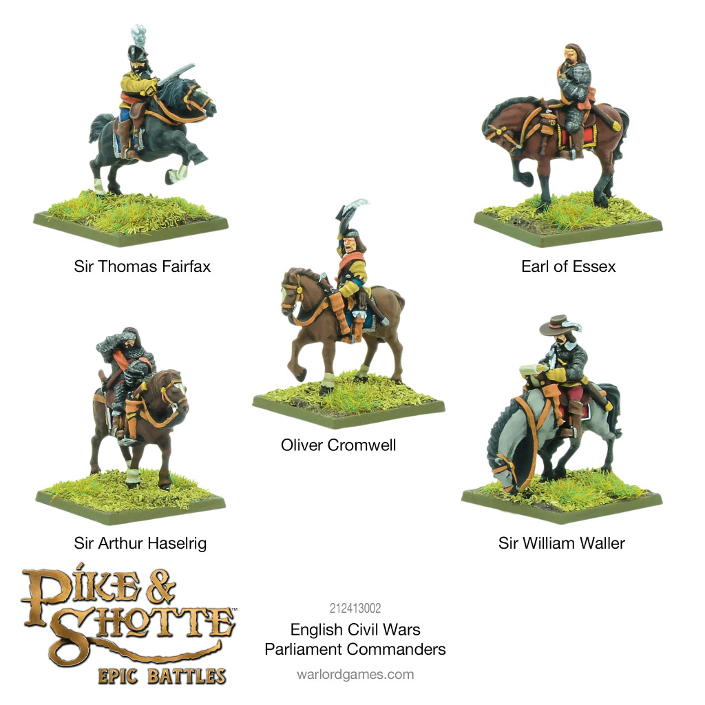 Epic Pike & Shotte - English Civil Wars Parliament Commanders 1