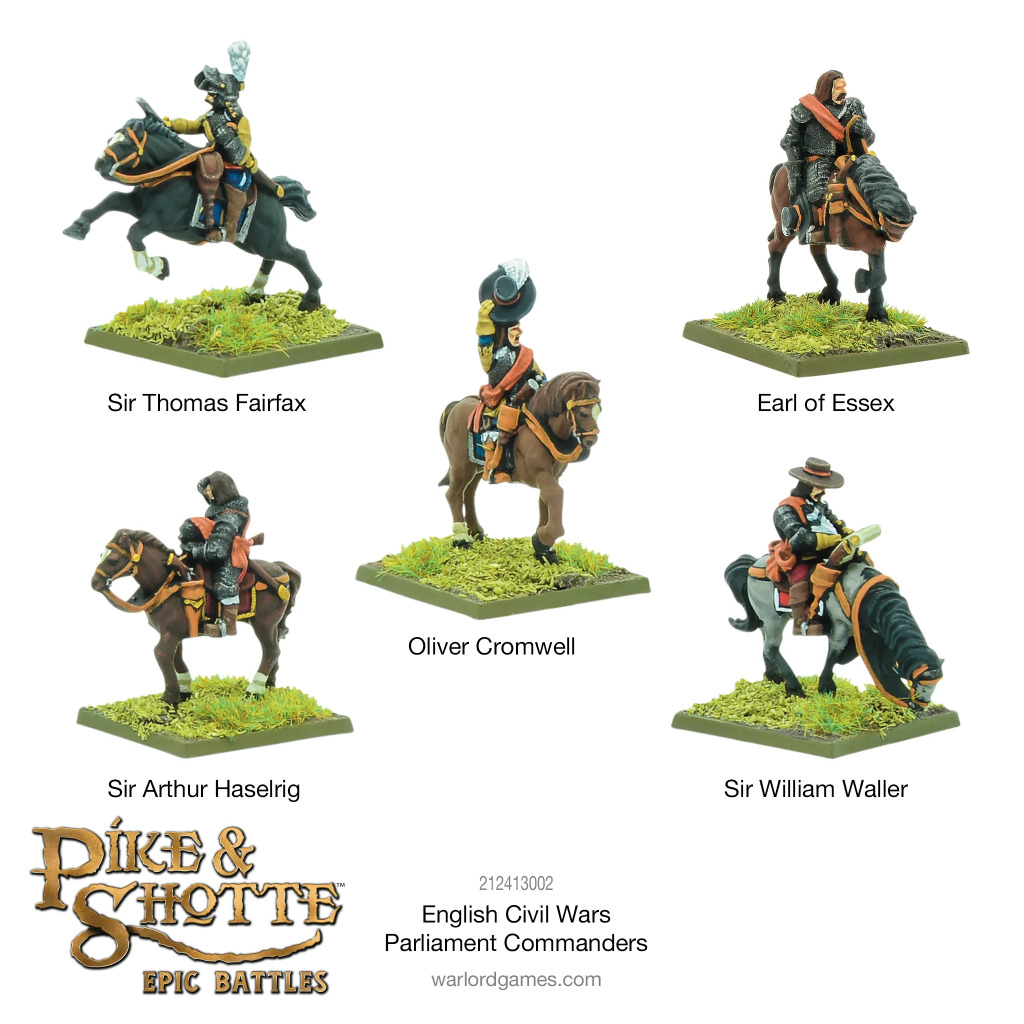 Epic Pike & Shotte - English Civil Wars Parliament Commanders 2