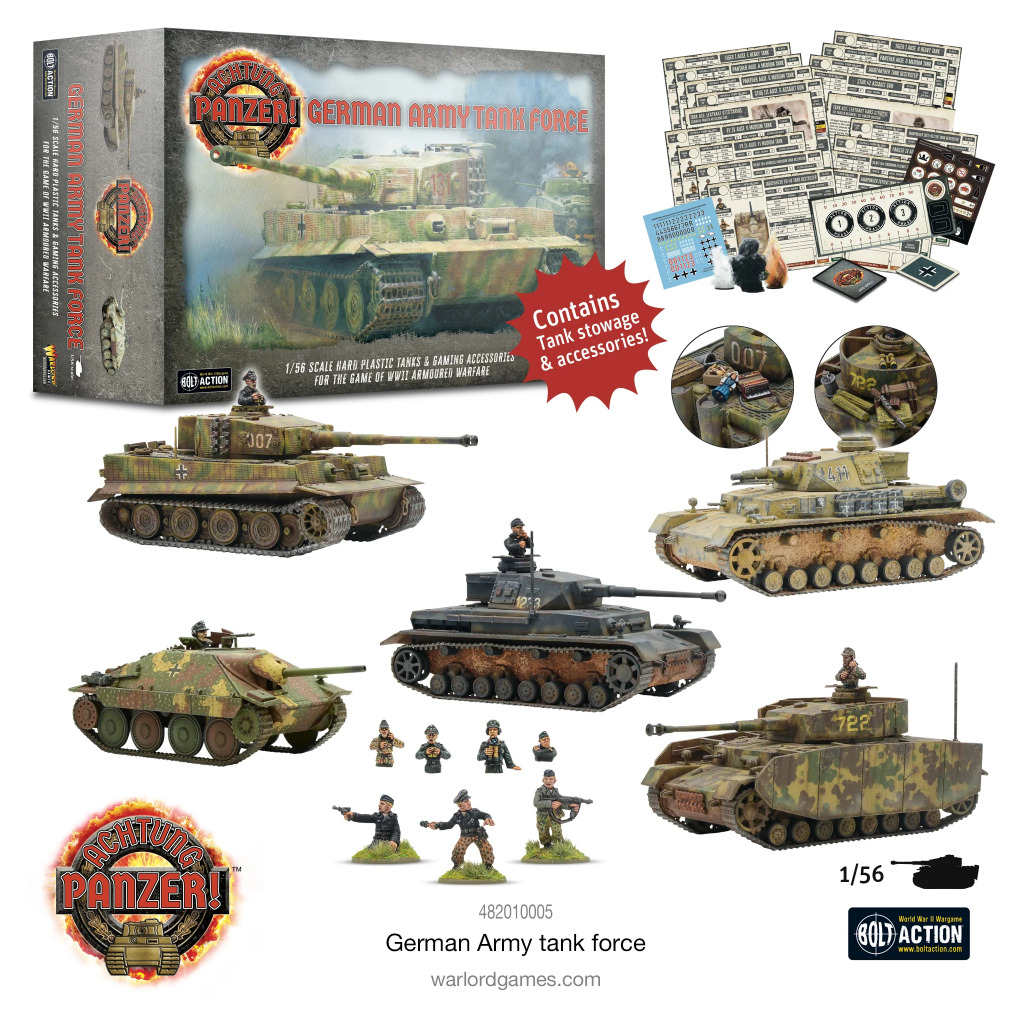Achtung Panzer! German Army Tank Force 1