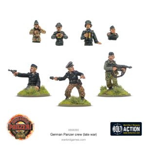 German Panzer Crew (Late War) 1