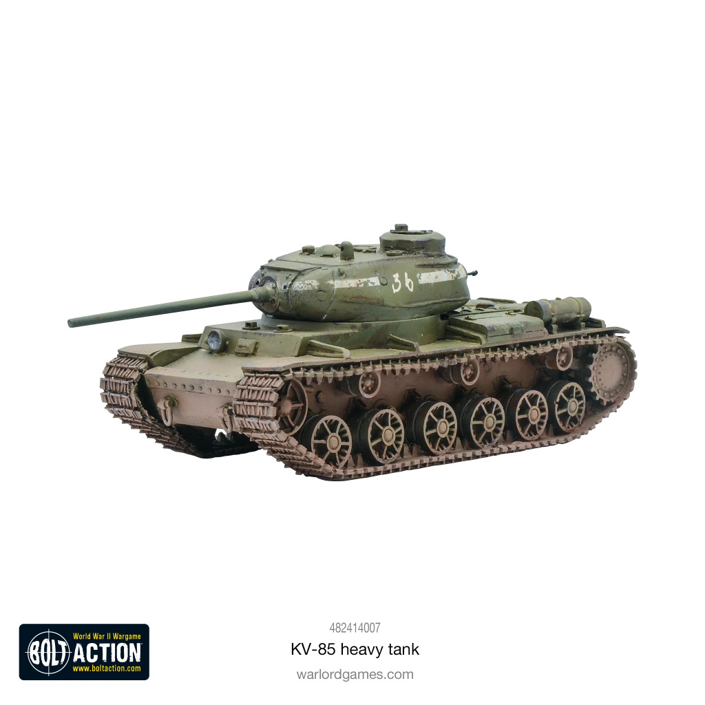 Soviet KV-85 Heavy Tank 4