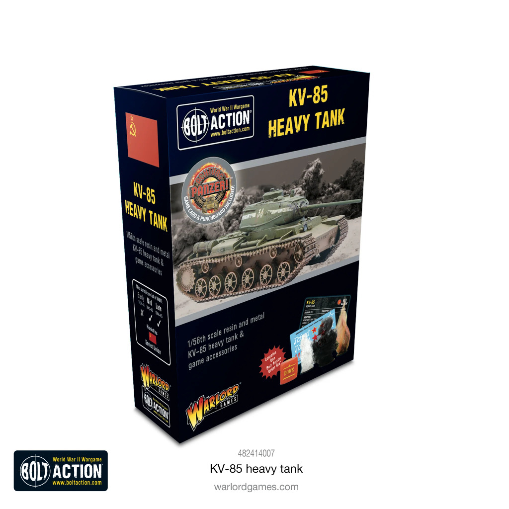 Soviet KV-85 Heavy Tank 7