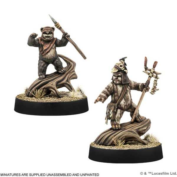 Star Wars Legion: Logray & Wicket Commander Expansion 3