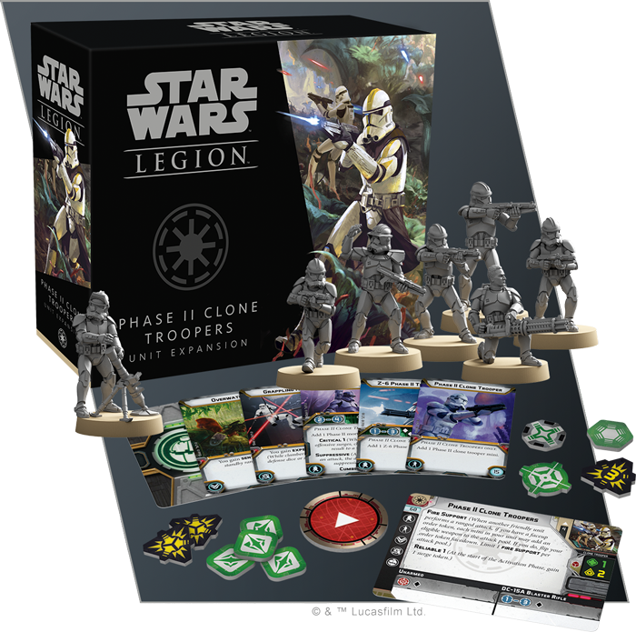 Star Wars Legion: Phase II Clone Troopers 9