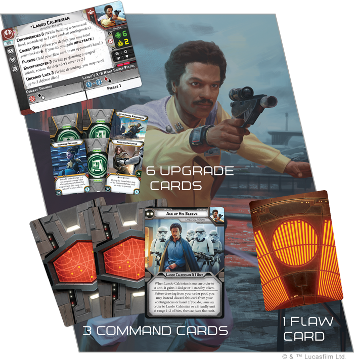 Star Wars Legion: Lando Calrissian Commander Expansion 3