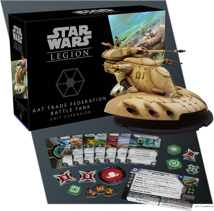 Star Wars Legion: AAT Trade Federation Battle Tank 3