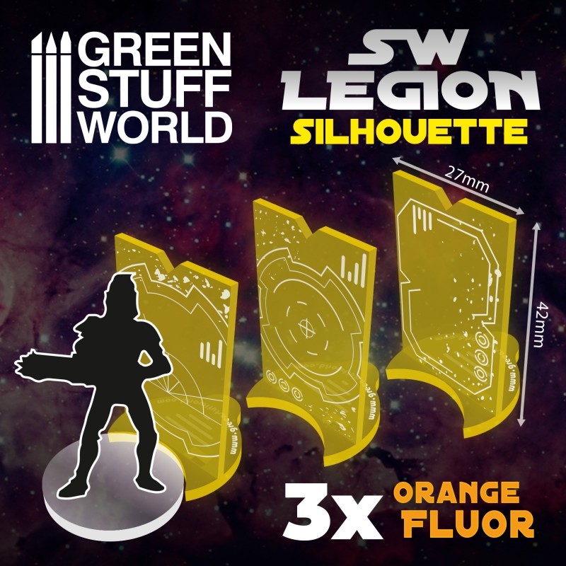 SW Legion Silhouette - Fluor Orange 1