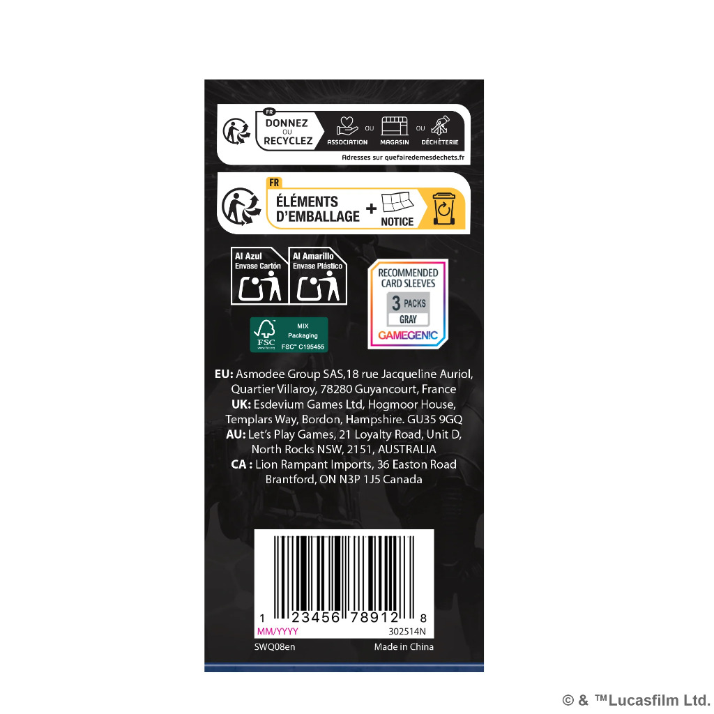 Star Wars: Legion - Separatist Alliance Card Pack 2