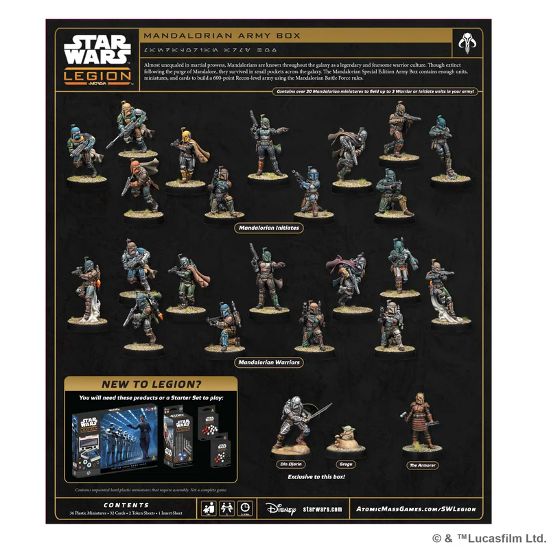 Star Wars: Legion - Mandalorian Army Box Special Edition 2