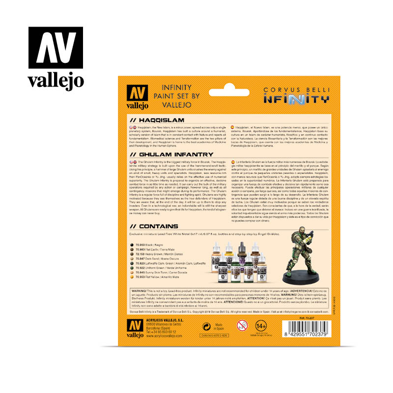 AV Vallejo Model Color Set - Infinity Haqqislam Exclusive 2
