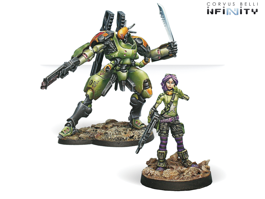 Scarface & Cordelia, Mercenary Armoured Team 1