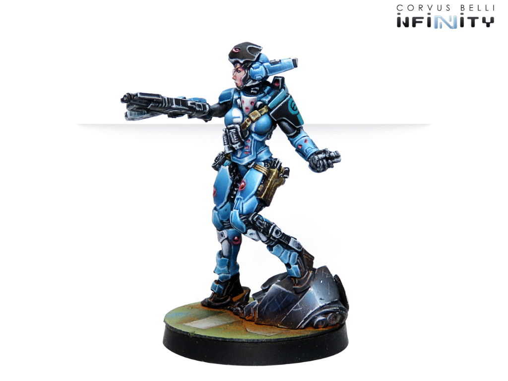 Patsy Garnett, Orc Troops Varuna Div. NCO (Submachine Gun) 3