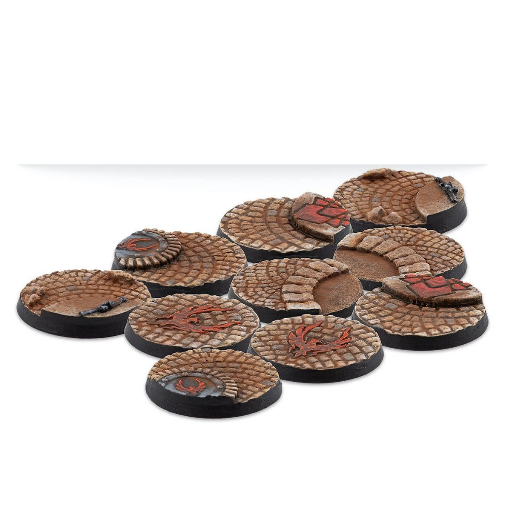 Warcrow: 30mm Hegemony Scenery Bases, Alpha Series 2