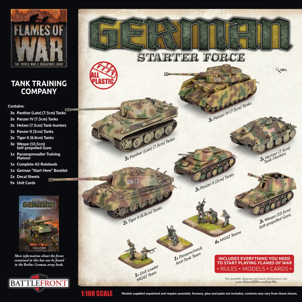German Tank Training Company (Plastic) 2
