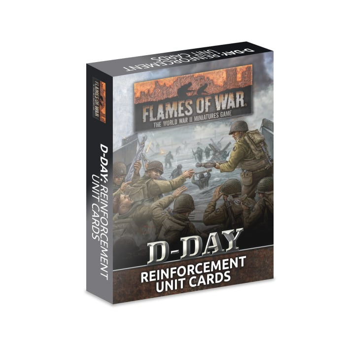 D-Day: Reinforcement Unit Cards (32x Cards) 1