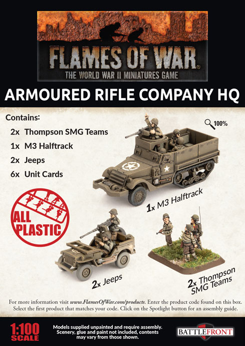 US Armored Rifle Company HQ 2