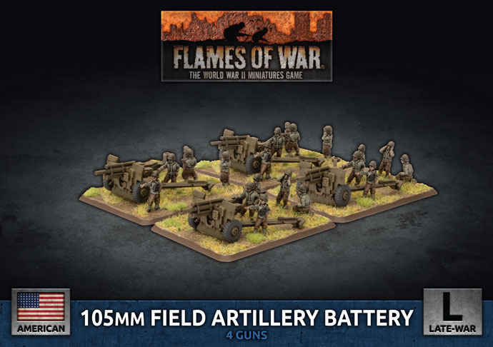 US 105mm Field Artillery Battery 1