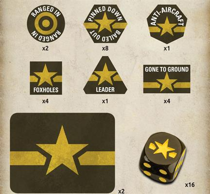 American Fighting First Gaming Set (x20 Tokens x2 Objectives x16 Dice) 2